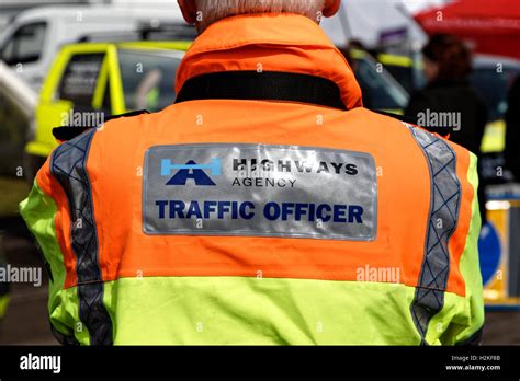 Uk Highways Agency Traffic Officer Hi Res Stock Photography And Images