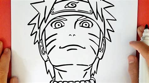 Como Dibujar A Naruto Shippuden Youtube