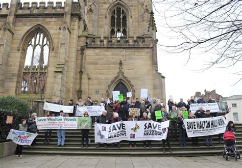 Green Spaces Demonstration At St Lukes Bombed Out Church Berry Street Pics Andy Teebay