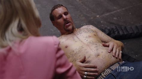 AusCAPS Aaron Jeffery Nude In Underbelly Files Chopper