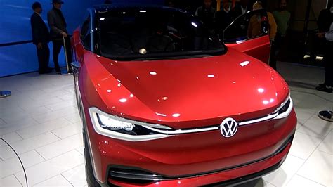 Volkswagen Id Crozz Electric Concept Youtube