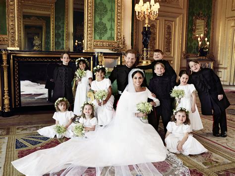 Oprah winfrey, the beckhams, and the clooneys were among the first guests at st. Prince Harry, Duchess Meghan's Wedding Portraits Honored ...