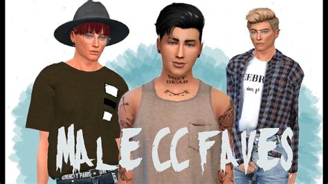 The Sims 4 Male Cc Faves More Than 40 Links Youtube