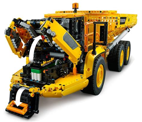 Lego Technic 42114 Pas Cher Le Tombereau Articulé Volvo 6x6