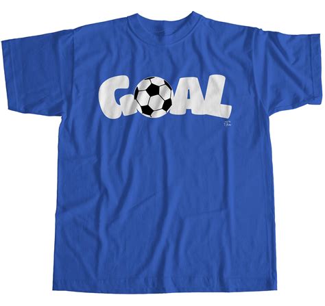 1tee Mens Goal Football T Shirt Ebay