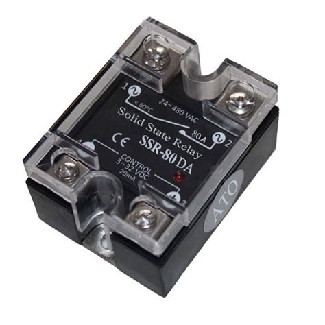 Solid State Relay Ssr 80da 80a 3 32v Dc To Ac
