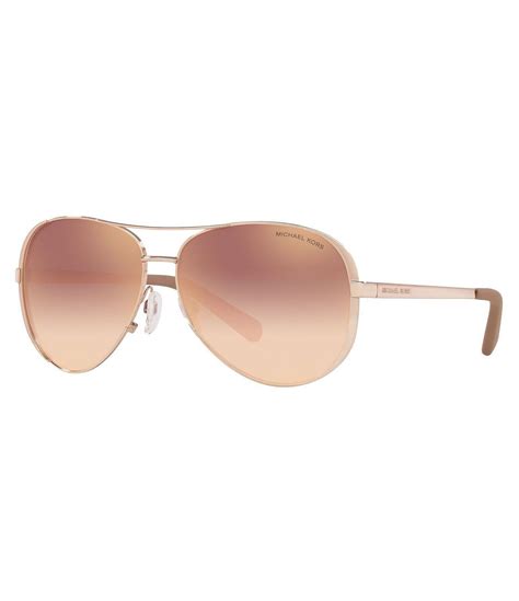 Michael Kors Rose Gold Sunglasses Michael Kors Mk1082 Chelsea Glam 58