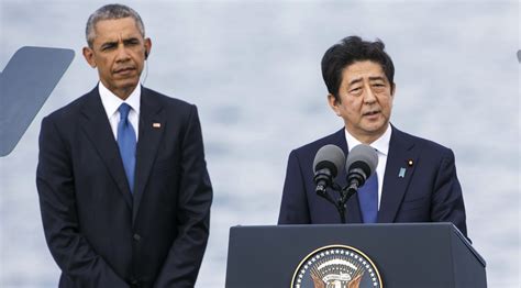 Obama Japans Abe Decry Horrors Of War At Pearl Harbor