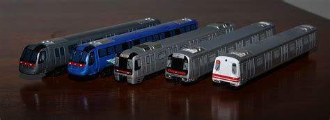 Diecast Models Of Mtr Trains In Approximate N Scale With Flickr