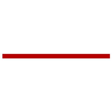 Icono De Línea Roja Símbolo Png