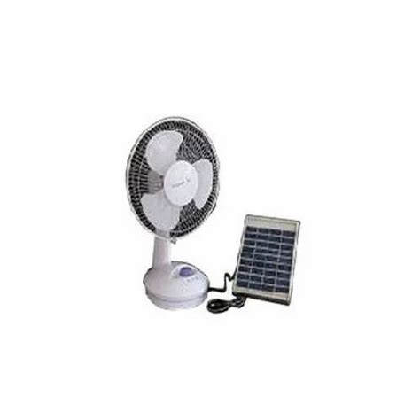 Solar Dc Table Fans At Rs 1500 Solar Rechargeable Table Fan In Delhi Id 8077625973