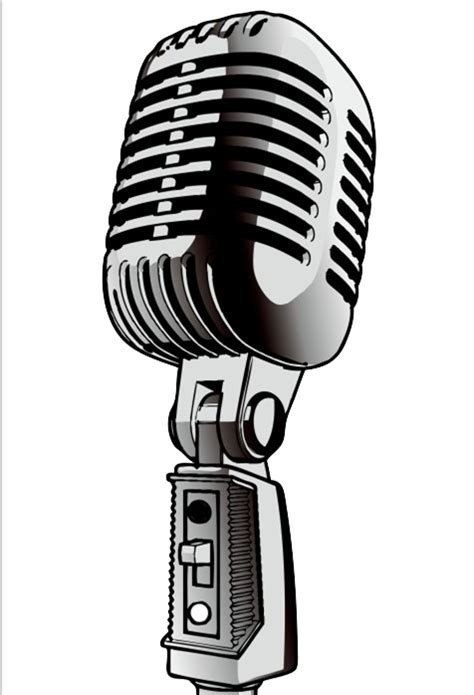 Microphone Cartoon Voice Actor - Microphone Microphone png download ...