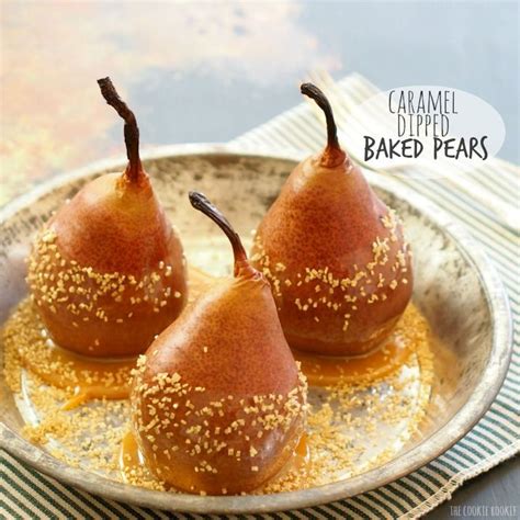 Baked Caramel Dipped Pears Are Delicious Healthy And Impressive The