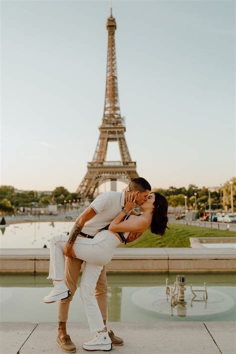 Couples Session In Paris France At Eiffel Tower Cassidy Lynne
