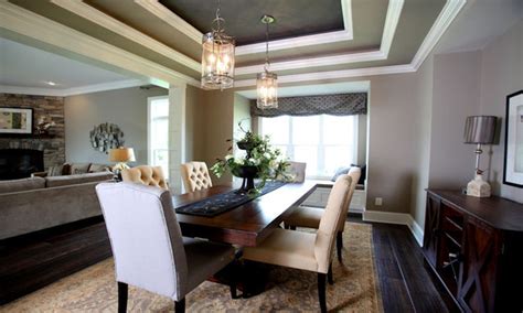 We tried to consider all the trends and styles. Contemporary Rustic Dining Room - Contemporary - Dining ...
