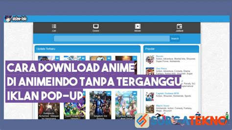 Cara Download Anime Di Animeindo Tanpa Terganggu Iklan Popup