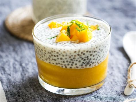 Mango Chia Seed Pudding Recipe And Nutrition Eat This Much