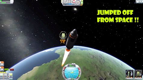 Jumping Out From Moving Rocket Kerbal Space Programme Ksp Youtube