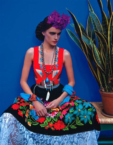 Eclectic Jewelry And Fashion Channeling Frida Kahlo