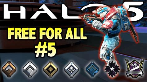 Plasma Caster Leads The Victory Halo 5 Ranked Arena Ffa 5 Youtube