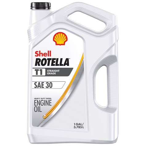 Shell Rotella T1 Sae 30 Conventional Heavy Duty Diesel Motor Oil 1