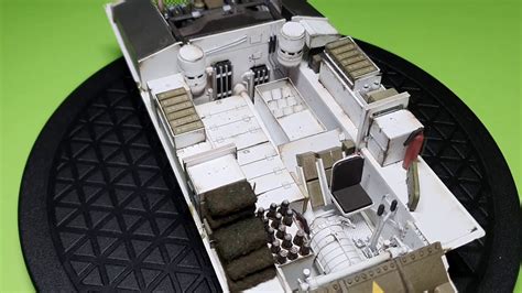 Paper Model From Halinski Sherman Vc Firefly Interior Youtube