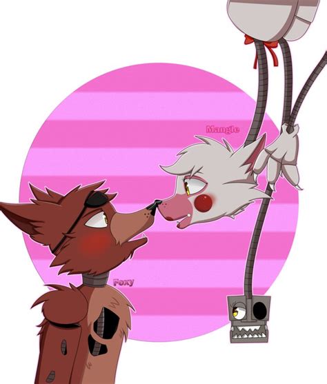 17 Best Images About Foxy And Mangle On Pinterest FNAF Valentine Day