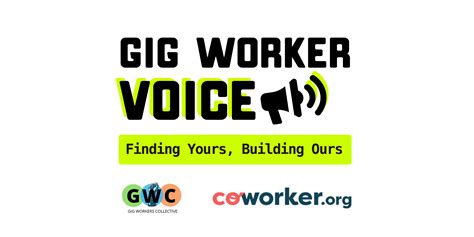 Sign Up Gig Worker Voice