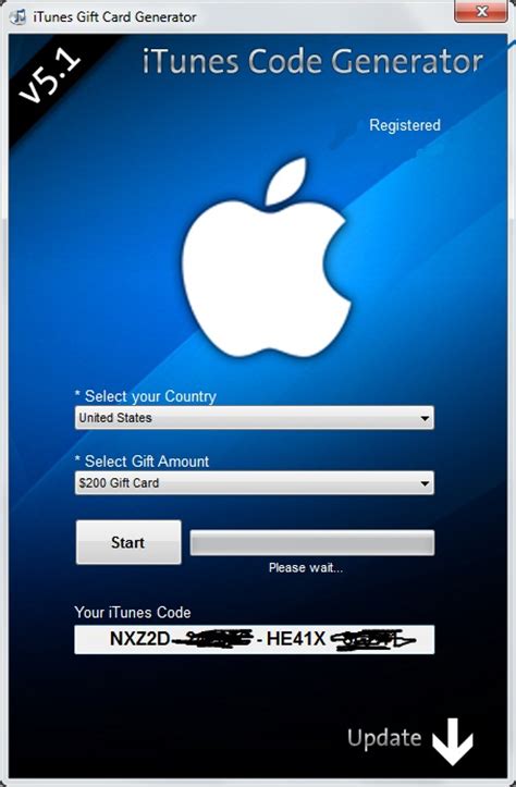 On the next page, confirm your selection by clicking on the start button. Free Itunes Gift Card Codes Generator 2015 No Survey Hack