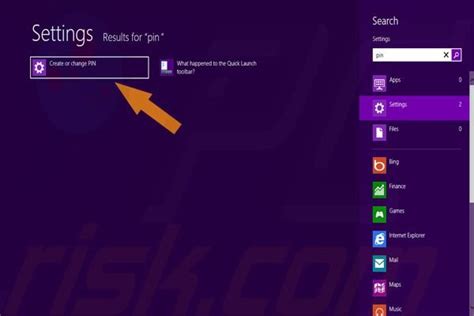 How To Activate A Pin Lock On Windows 8