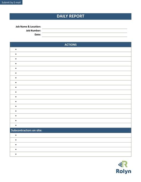 27 Images Of Daily Field Report Template Ms Word In 2020