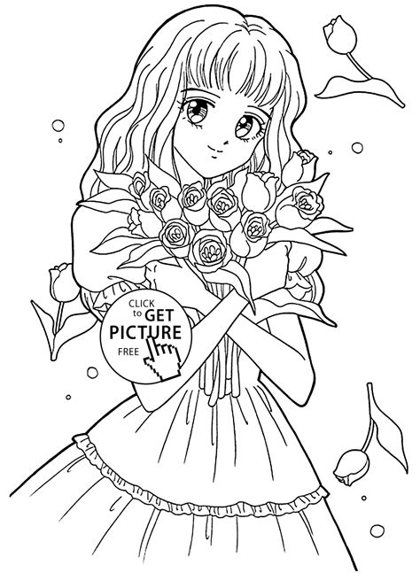 Meiko From Marmalade Boy Coloring Pages For Kids