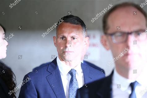 Ryan Giggs Arrives Manchester Crown Court Editorial Stock Photo Stock