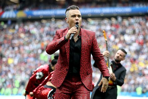 World Cup Performer Robbie Williams Made Quite a Statement | Time