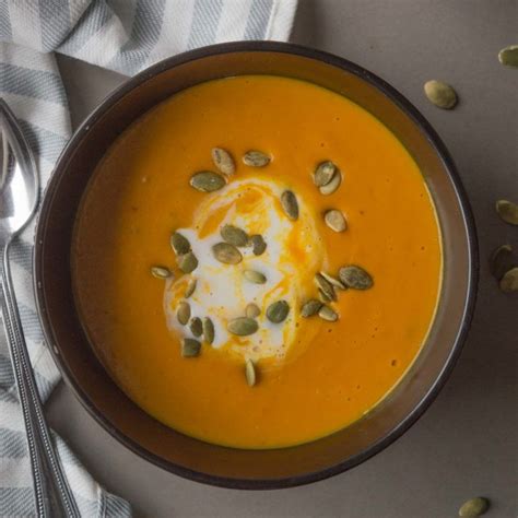 Quick Pumpkin Turmeric Soup With Coconut Milk Simply Anchy Recipe