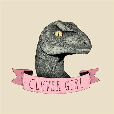 Clever Girl Jurassic Park T Shirt Teepublic