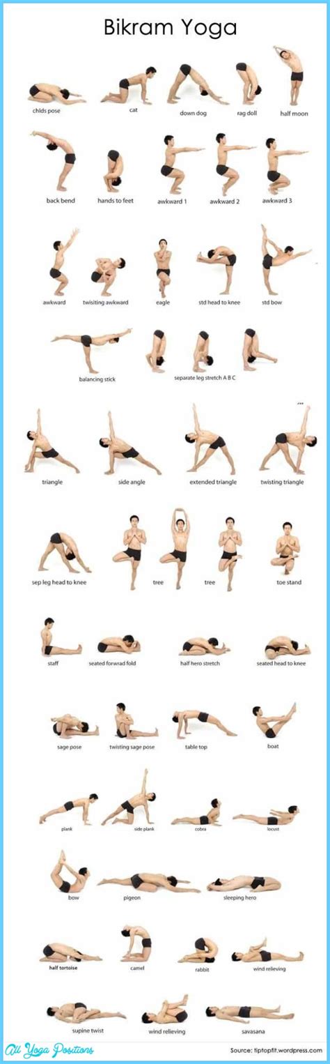 Bikram Yoga Poses Chart AllYogaPositions Com