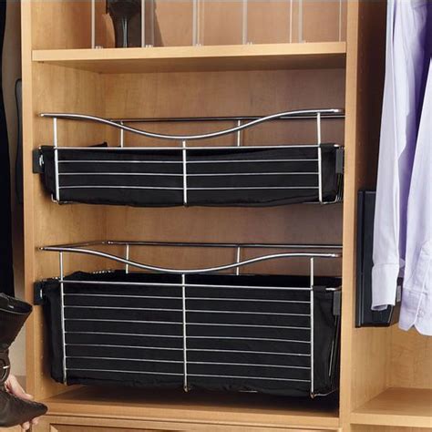The two glass shelves are adjustable to ensure medicine, spices, and small toiletries fit nicely inside. 20 Inch Deep Closet or Kitchen Cabinet Heavy-Gauge Wire Baskets w/ Full-Extension Slides by Rev ...