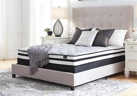 On the street of lackman road and street number is 10572. Ashley-Sleep® Chime Innerspring 8 Inch Firm Queen Mattress ...