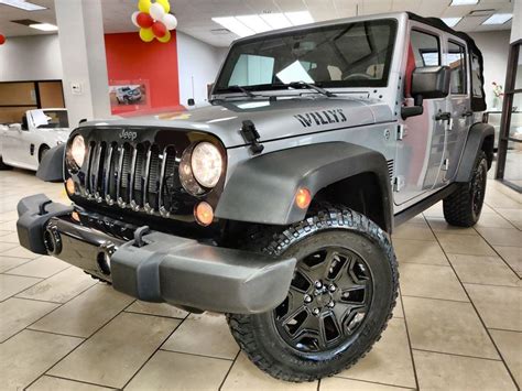 2015 Jeep Wrangler Unlimited Willys Wheeler Stock 700422 For Sale