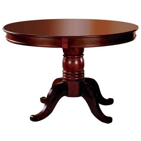 Furniture Of America® St Nicholas Ii Antique Cherry Round Dining Table