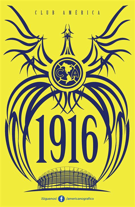 De c.v., commonly known as club américa or simply américa, is a professional football club based in mexico city, mexico. AMERICAnografico: Club América 1916