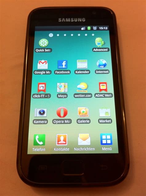 Endlich Das Richtige Smartphone Samsung Galaxy S1 Mendenernet