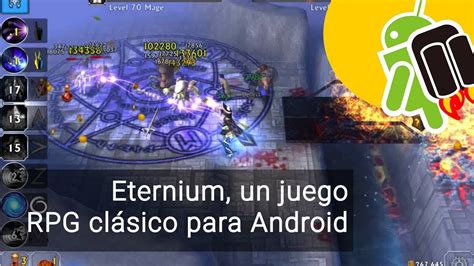 Los juegos android rpg también fueron uno de los primeros géneros que. Eternium, un juego de rol clásico para Android - YouTube