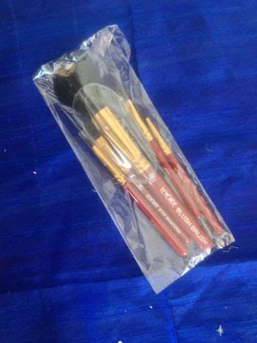 Remonde Aluminium Set Of 5 Cosmetic Brushes For Household Packaging