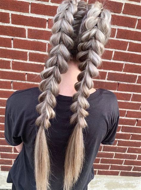 27 Fun Bubble Braid Hairstyles Youll Want To Copy Days Inspired Braids For Long Hair Long