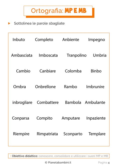 Schede Didattiche su MP e MB da Stampare | Schede didattiche