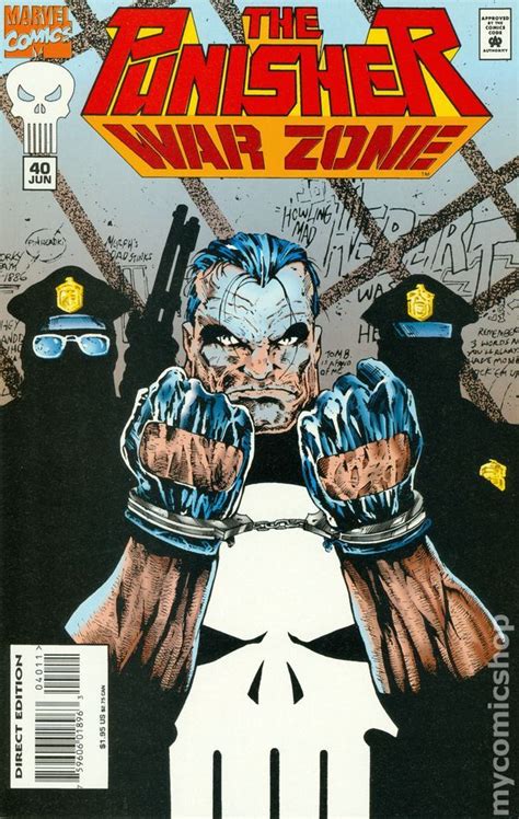 Punisher War Zone 1992 40 Punisher Comics Comic Book Covers