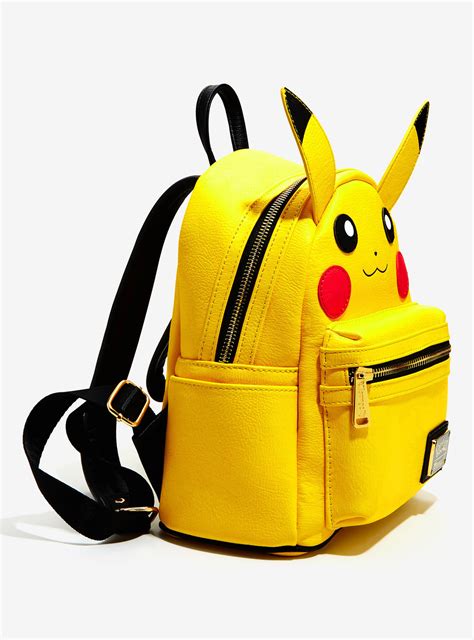 Pikachu Face Mini Backpack At Mighty Ape Australia