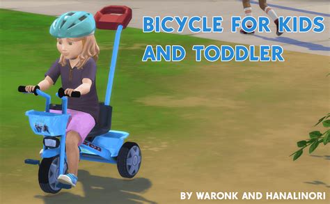 Bicycle For Kids And Toddler Mod Sims 4 Mod Mod For Sims 4